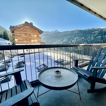 New 4 Pp Design Appartment, In-out, Mountain View Apartmán Courchevel